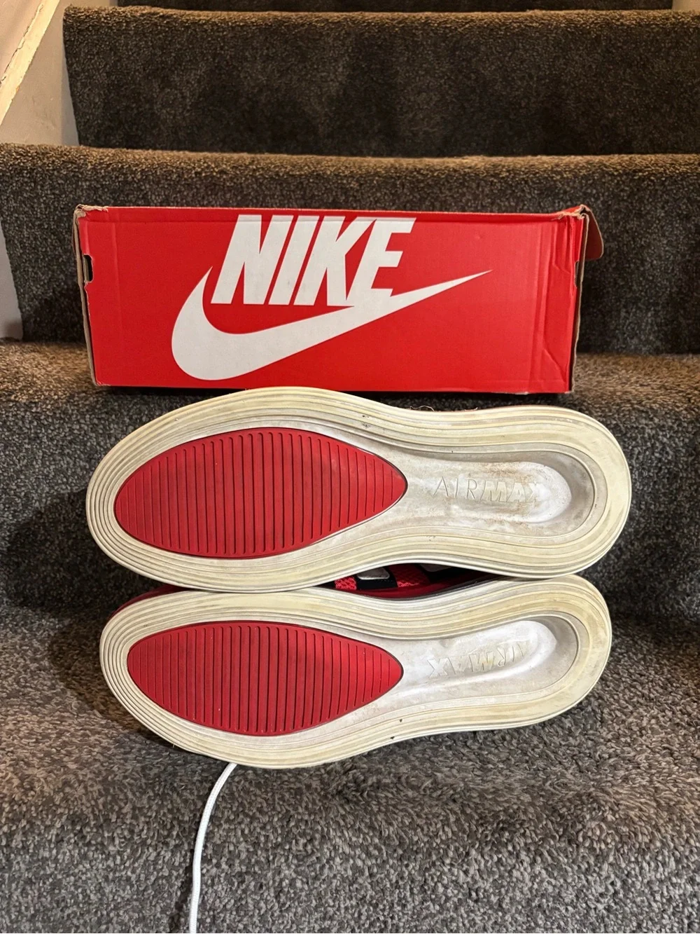 Nike Air More Uptempo 720 Red Size 13 Pippens authentic